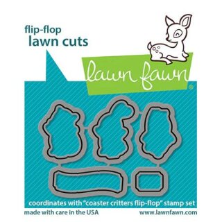 Lawn Fawn, lawn cuts/ Stanzschablone, coaster critters...