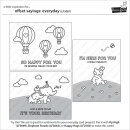 Lawn Fawn, clear stamp, offset sayings: everyday