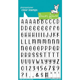 Lawn Fawn, clear stamp, henry jr.s ABCs