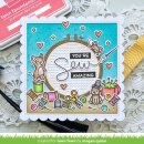 Lawn Fawn, lawn cuts/ Stanzschablone, embroidery hoop