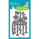 Lawn Fawn, lawn cuts/ Stanzschablone, moon and stars mobile