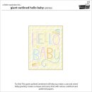 Lawn Fawn, lawn cuts/ Stanzschablone, giant outlined...