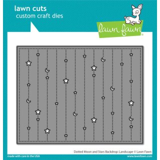 Lawn Fawn, lawn cuts/ Stanzschablone, dotted moon and...