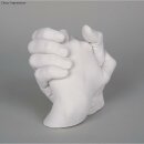 Bastelpackung Abformset 3D Hände, 500g Abformmasse +...
