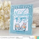 Mama Elephant, clear stamp, Thinking of You