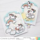 Mama Elephant, clear stamp, A Unicorns Dream