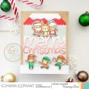 Mama Elephant, clear stamp, Secret Santa