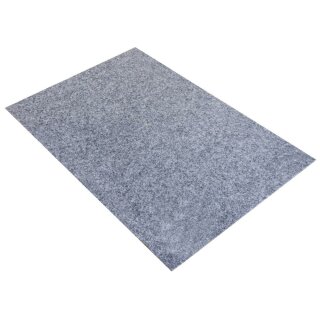 Textilfilz, 30x45x0,2cm, grau