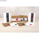 Kartenset B6, FSC Mix Credit, kraft, 15 Karten + 15 Kuverts, Box 30St&uuml;ck