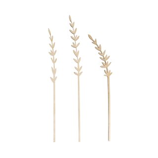 Holzstecker Lavendel, FSC Mix Credit, natur, 17+20cm,...
