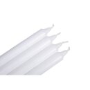 Stabkerze, 2,1cm &oslash;, wei&szlig;, 19cm, Box 4St&uuml;ck