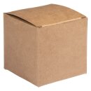 Faltschachtel, FSC Mix Credit, kraft, 7,5x7,5x7,5cm, Set...