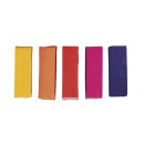 Farbpigmente f&uuml;r Wachs, regenbogen, 1x1x2,9cm, sortiert, SB-Btl. 5St&uuml;ck