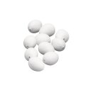 Watteeier, weiß, 29x38 mm, SB-Btl. 10 Stück