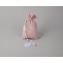 Stoffsäckchen mit Hase, 12x19,5cm, 9tlg., SB-Btl 3Set