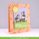 Lawn Fawn, clear stamp, eggstra special easter