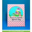 Lawn Fawn, clear stamp, eggstra special easter