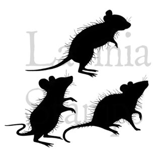 Lavinia Stamps, clear stamp - Three Woodland Mice