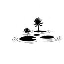 Lavinia Stamps, clear stamp - Lilly Pad