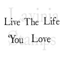 Lavinia Stamps, clear stamp - Live The Life