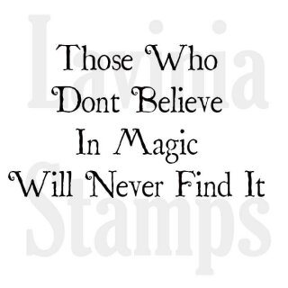 Lavinia Stamps, clear stamp - Believe in Magic