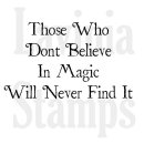 Lavinia Stamps, clear stamp - Believe in Magic