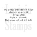 Lavinia Stamps, clear stamp - Silver lining