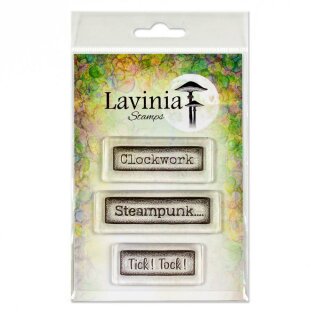Lavinia Stamps, clear stamp - Words of Steam
