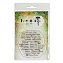 Lavinia Stamps, clear stamp - Steampunk Script