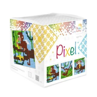 Pixel Hobby, Pixel  Würfel, Affe