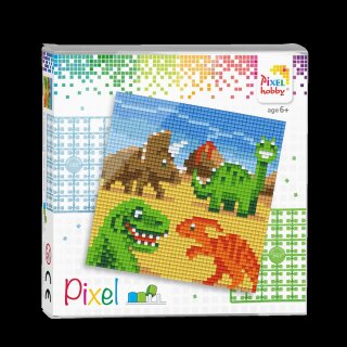 Pixel Hobby, Pixel Set, Dinosaurier