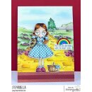 Stamping Bella, Rubber Stamp, EMERALD CITY BACKDROP
