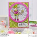 Stamping Bella, Rubber Stamp, ODDBALL COURT FAIRYTALE JESTER