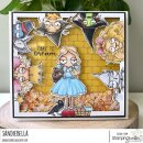 Stamping Bella, Rubber Stamp, ODDBALL OZ FLYING MONKEY