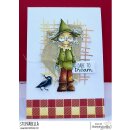 Stamping Bella, Rubber Stamp, ODDBALL OZ SCARECROW