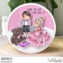 Stamping Bella, Rubber Stamp, TINY TOWNIE WEDDING TRIO