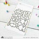 Mama Elephant, Creative Cuts/ Stanzschablone, Feel Better