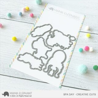 Mama Elephant, Creative Cuts/ Stanzschablone, Spa Day