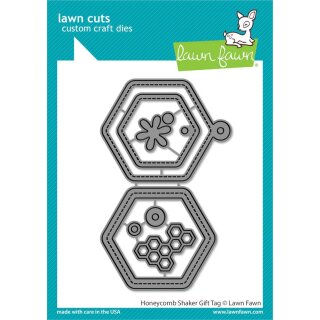 Lawn Fawn, lawn cuts/ Stanzschablone, honeycomb shaker...