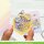Lawn Fawn, lawn cuts/ Stanzschablone, honeycomb shaker gift tag