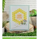 Lawn Fawn, clear stamp, hive five