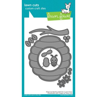 Lawn Fawn, lawn cuts/ Stanzschablone, magic iris beehive...