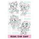 C.C. Designs, clear stamp, Villian