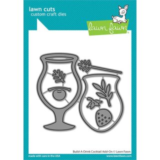 Lawn Fawn, lawn cuts/ Stanzschablone, build-a-drink...