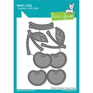 Lawn Fawn, lawn cuts/ Stanzschablone, cheery cherries
