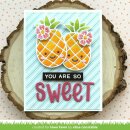 Lawn Fawn, lawn cuts/ Stanzschablone, playful pineapple