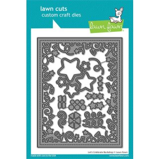 Lawn Fawn, lawn cuts/ Stanzschablone, lets celebrate...