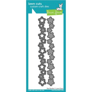 Lawn Fawn, lawn cuts/ Stanzschablone, star border