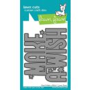 Lawn Fawn, lawn cuts/ Stanzschablone, giant make a wish