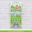Lawn Fawn, clear stamp, car critters road trip add-on